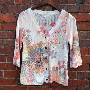 Christopher & Banks Lightweight Cardigan Small